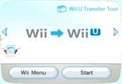 Wii U Transfer Tool box