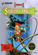 Castlevania II: Simon's Quest box